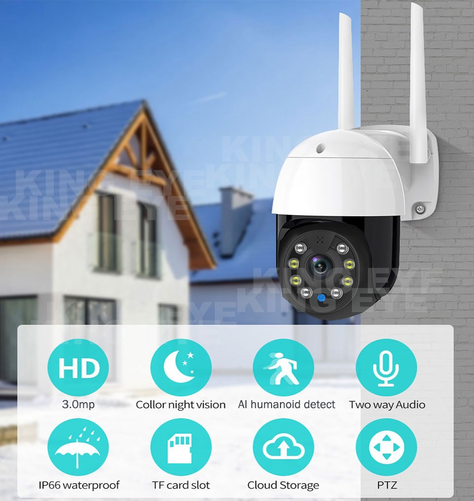 OUTDOOR IP 360 ROTATABLE CAMERA – KD Store