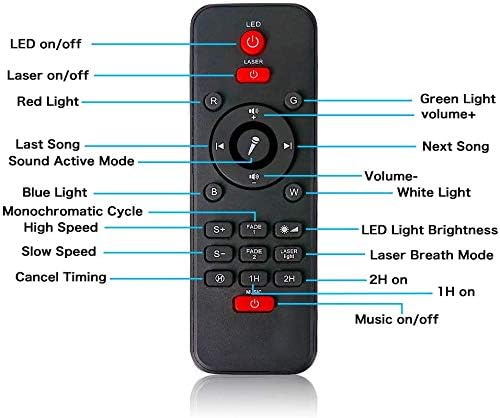 Night Light Projector with Remote Control