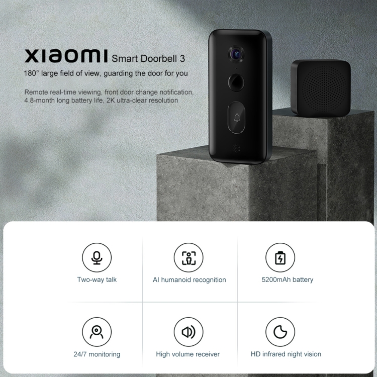 XIAOMI Smart Doorbell 3