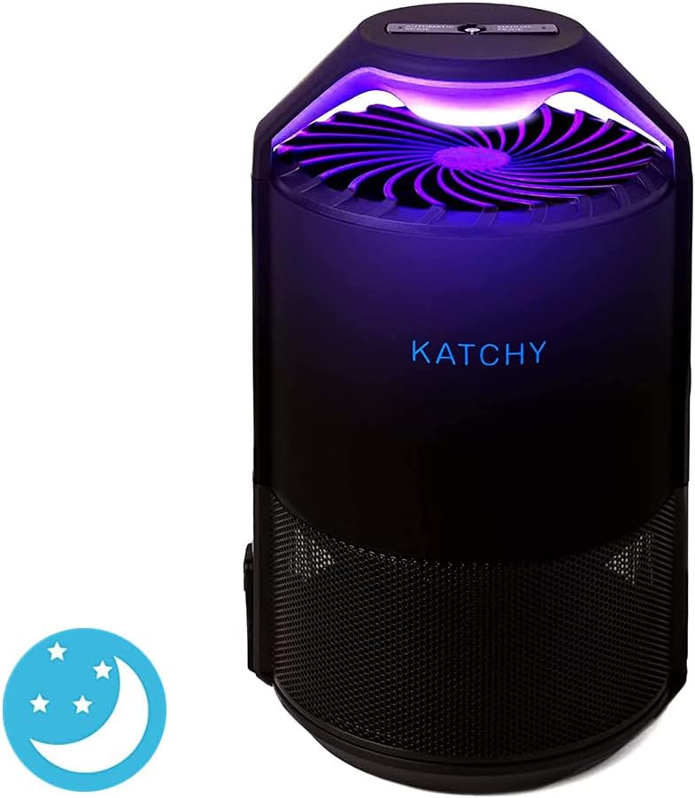 Katchy Automatic Insect Trap – Mosquito, Gnat, Fruit Fly Trap for Indoors w/UV Light & Suction Fan