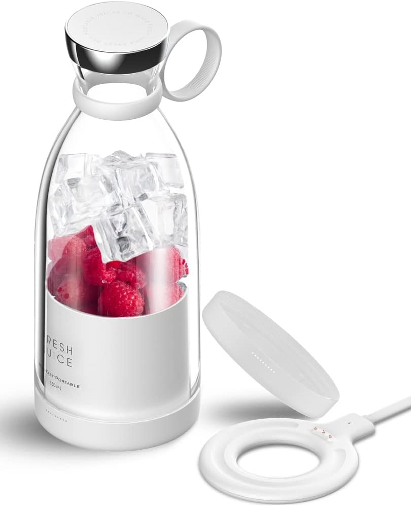 Portable Bottle Blender for Fresh Juice – Personal Travel Blender for Shakes and Smoothies