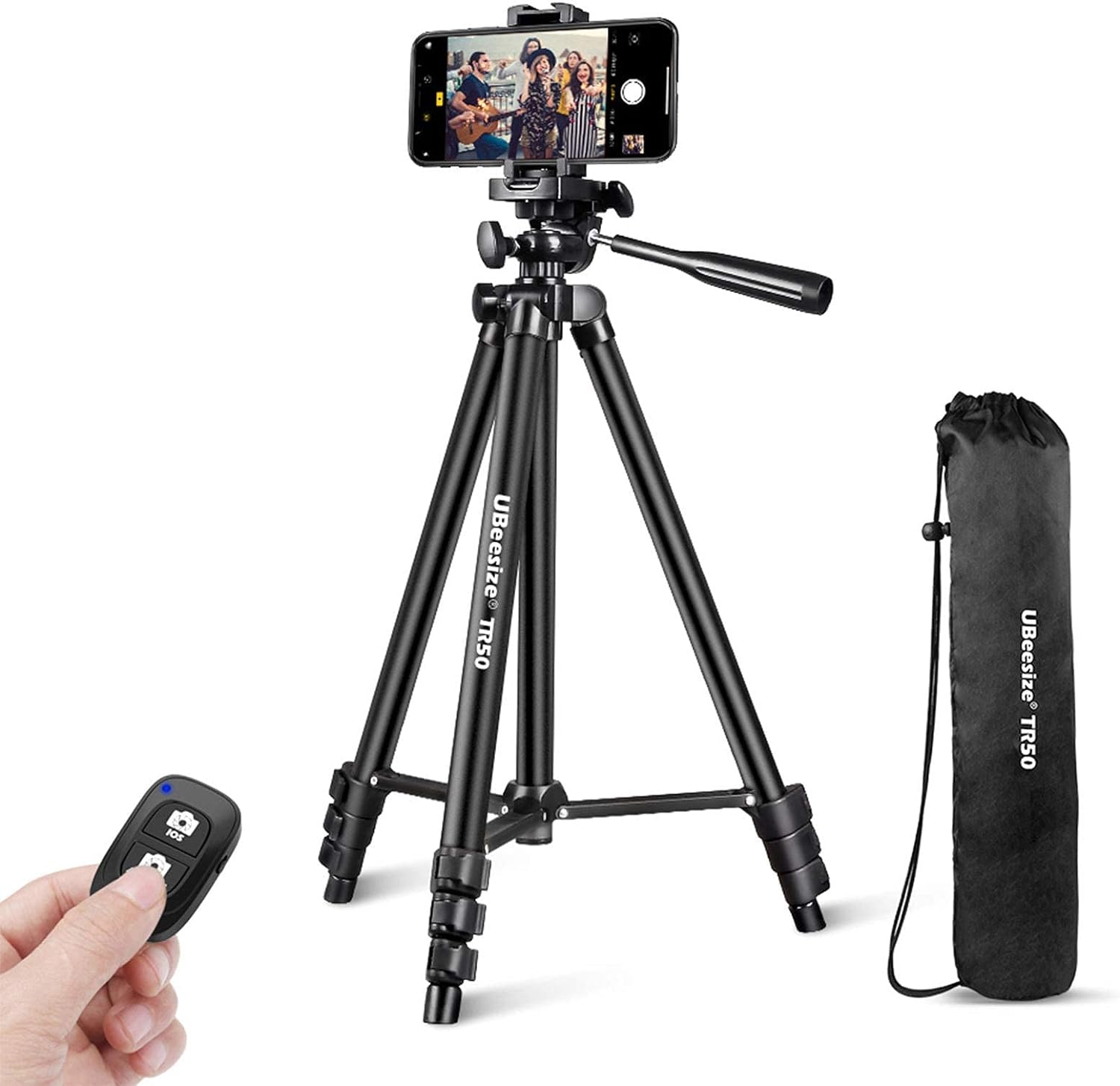 UBeesize Phone Tripod 50inch Adjustable