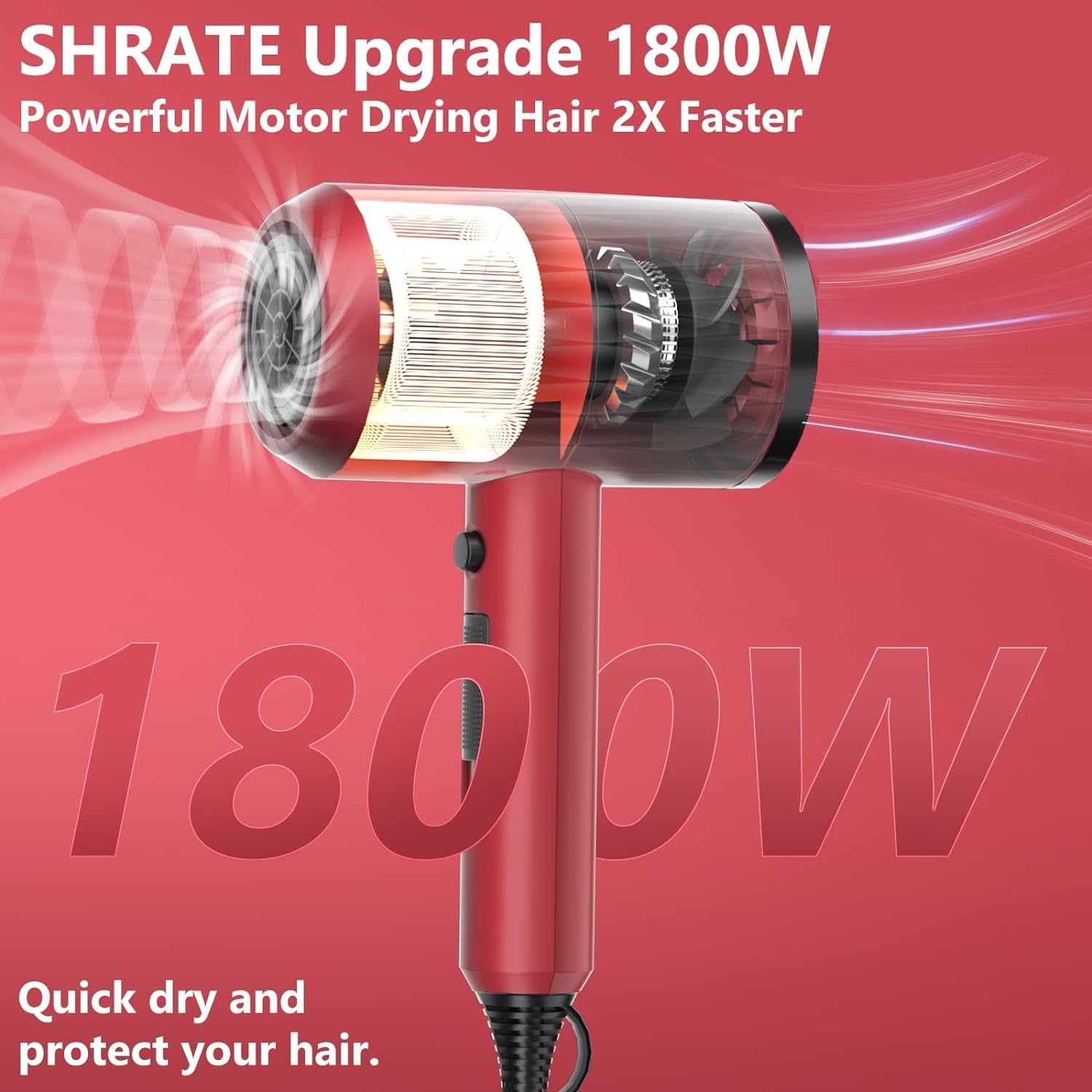 SHRATE Professional Hair Blow Dryer