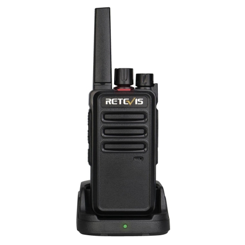 Retevis RT68 Walkie Talkies Two Way Radios Long Range for Adults with Earpieces and Charging Base, 16-Channel 0.5 Watts