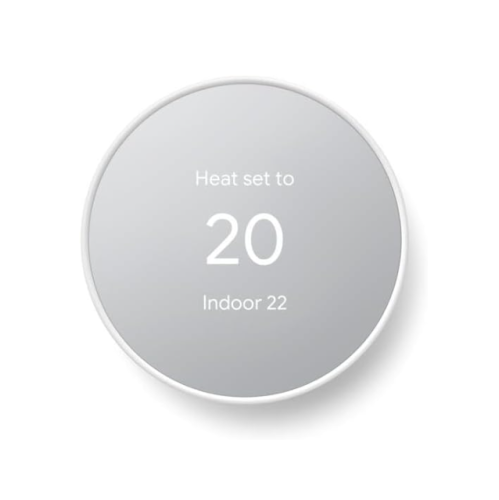 Google Nest Thermostat – Smart Thermostat for Home – Programmable WiFi Thermostat -Snow – Open Box