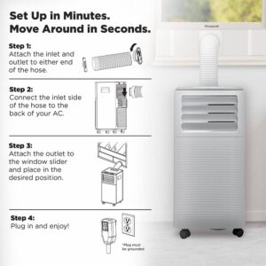 TCL 7000BTU Portable Air Conditioner *OB* (PICKUP ONLY)