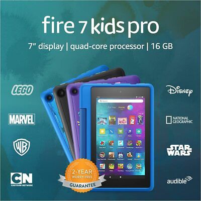 Amazon Fire 7 Kids Pro Edition Tablet with Alexa 7″ Display 16 GB 9th Generation