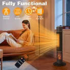1500+W+Electric+Tower+Ceramic+Space+Heater+With+3D+Realistic+Flame (2)