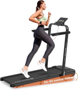 Mobvoi - Smart Treadmill with Incline, 3-in-1 Treadmill for Home