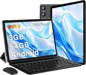 10.1 Inch Android Tablet With Case/Keybored Combo