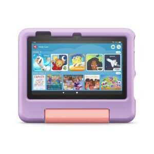 Amazon Fire Hd7 With Kids Case (Blue/Pink Both Available)
